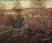 Ernest Lawson Harlem River USA oil painting reproduction